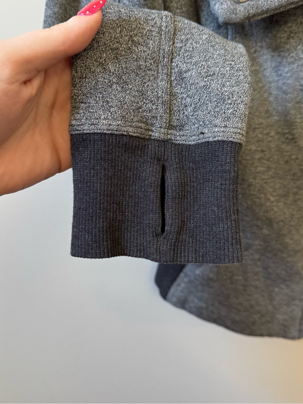 Lululemon Karmacollected jacket - heathered speckled black 💜 - Picture 3 of 8